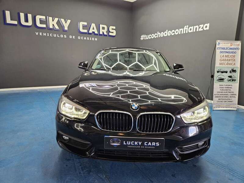 Negro Usado 2017 BMW 116 Efficient Dynamics Utilitario | 10.480 € (Buen precio) - Imagen 1/4