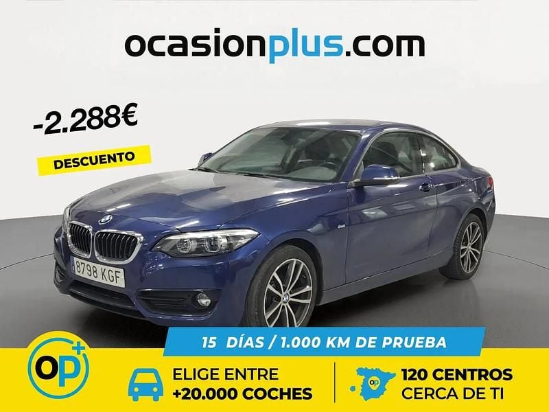 Occasion BMW 218 150 ch (110 kW) 2017 Bleue Coupé