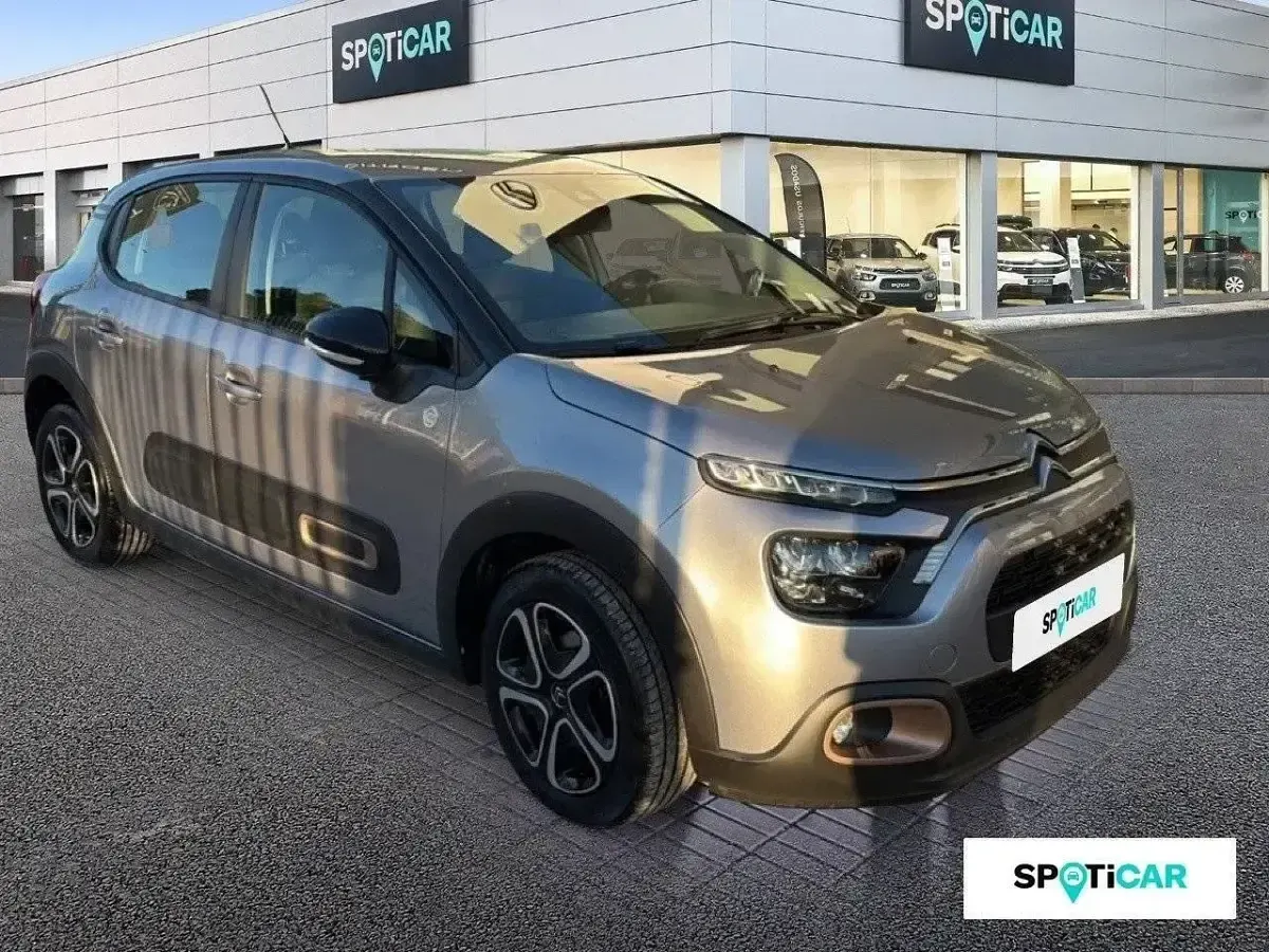Usado Citroën C3 PureTech 83 CV (61 kW) 2023 Gris Berlina