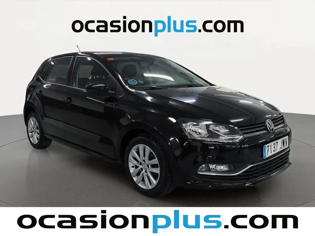 Usado VW Polo Advance 90 CV (66 kW) 2017 Negro Utilitario