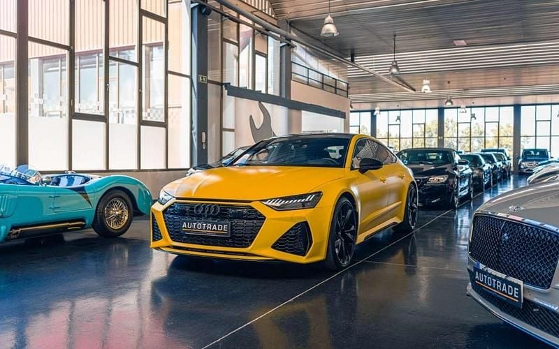 Amarillo Usado 2021 Audi RS7 Advanced Plus Utilitario | 99.000 € - Imagen 1/4