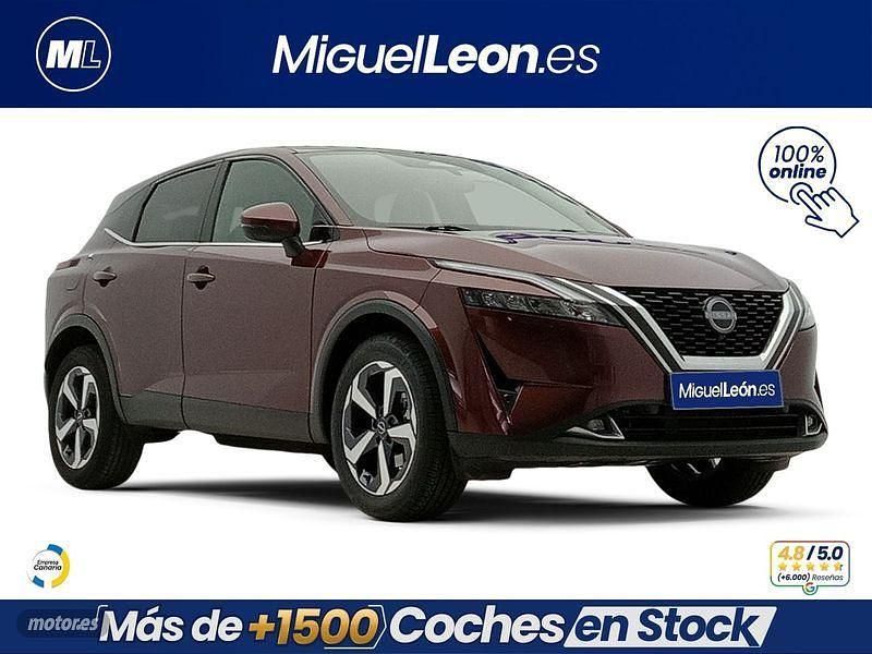 Usado Nissan Qashqai N-Connecta 140 CV (102 kW) 2023 Granate SUV