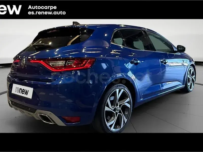 Usado Renault Mégane GT Line GT-Line 130 CV (95 kW) 2017 Azul Berlina