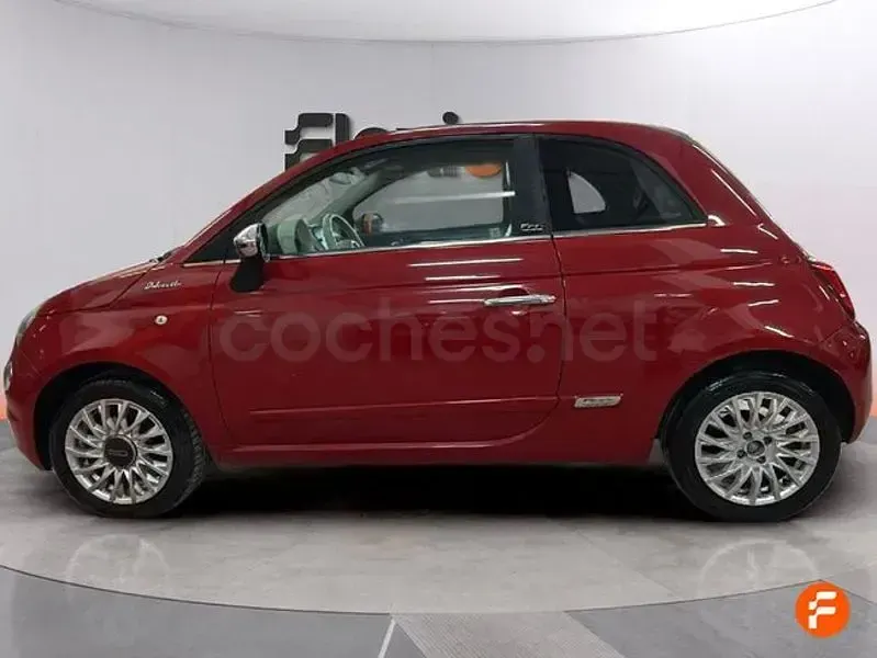 Usado Fiat 500C Dolcevita 70 CV (51 kW) 2021 Rojo Descapotable