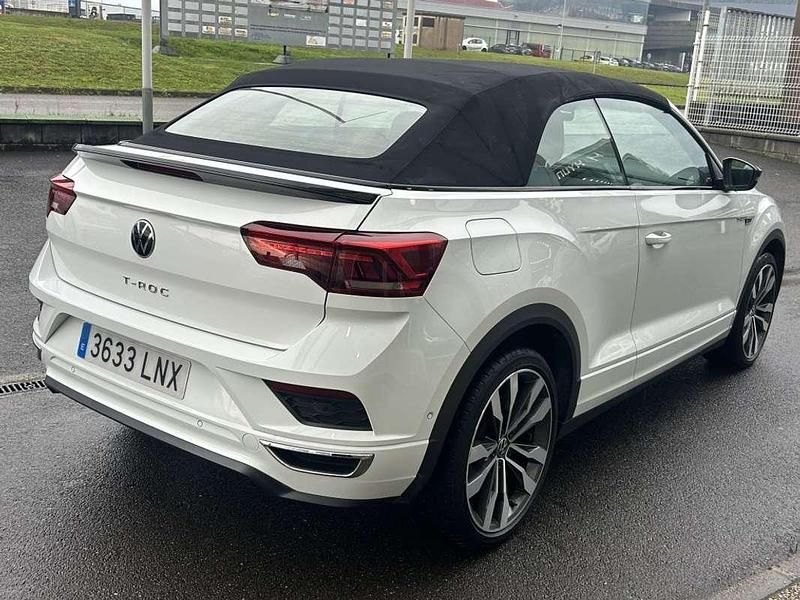 Usado VW T-Roc Cabriolet R-line 150 CV (110 kW) 2021 Blanco Descapotable