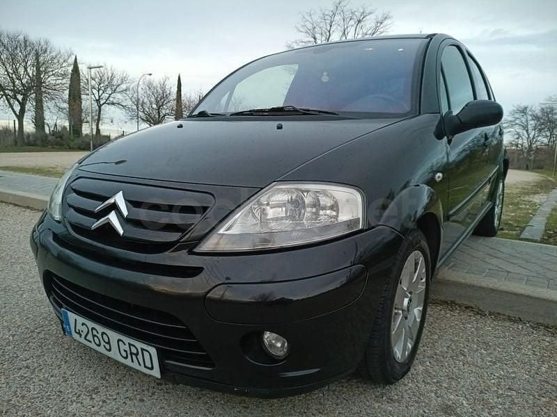 Usado Citroën C3 75 CV (55 kW) 2009 Negro Berlina