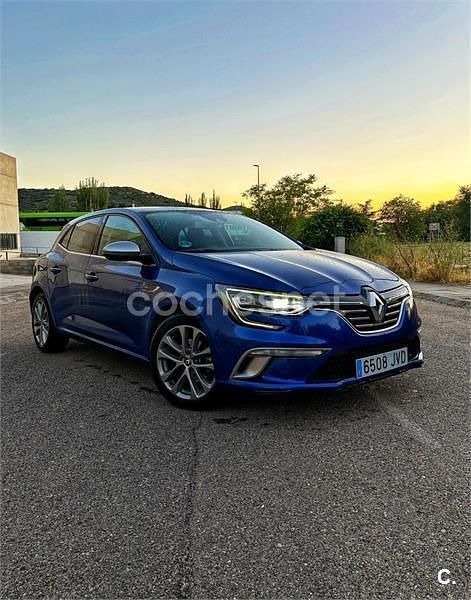 Azul Usado 2016 Renault Mégane GT Line GT-Line Berlina | 13.500 € (Precio justo) - Imagen 1/4