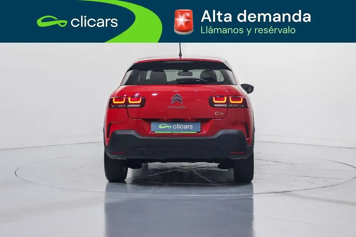 Usado Citroën C4 Cactus Feel 110 CV (80 kW) 2019 Rojo Utilitario