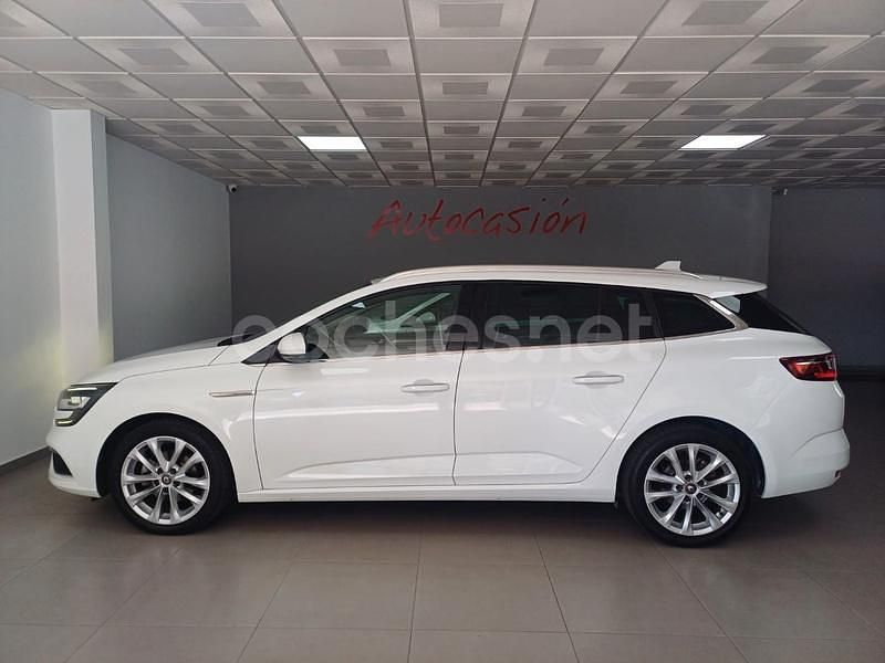 Blanco Usado 2019 Renault Mégane GrandTour Zen Familiar | 14.900 € (Precio justo) - Imagen 1/4