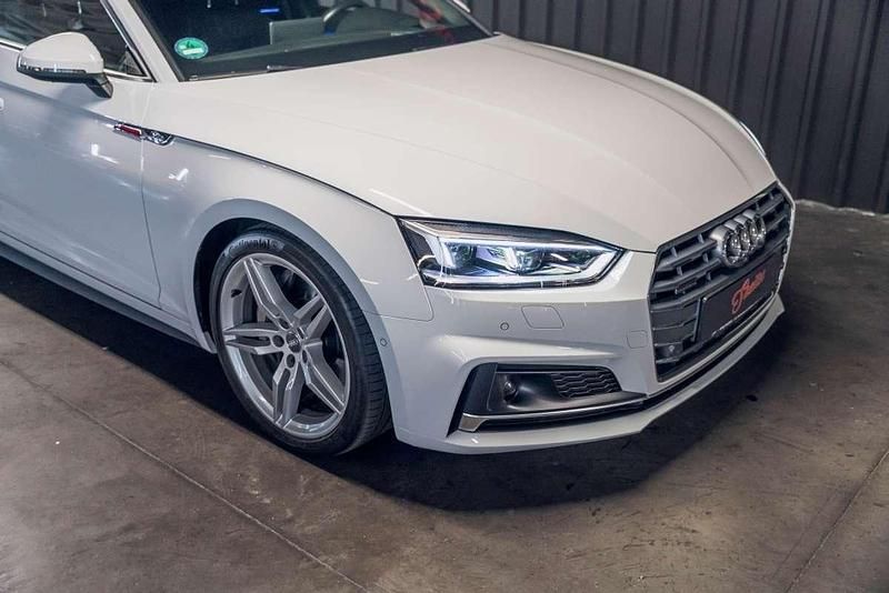 Usado Audi A5 S-Line 286 CV (210 kW) 2019 Blanco Coupe
