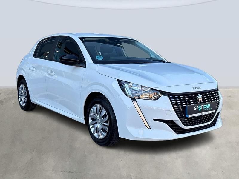 Usado Peugeot 208 Active 101 CV (74 kW) 2022 Blanco Utilitario