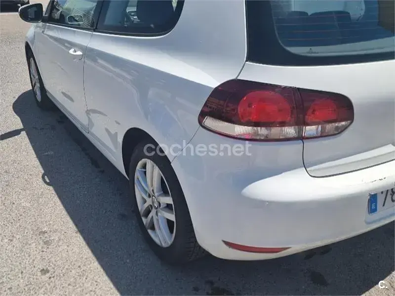 Usado VW Golf VI Sport 140 CV (102 kW) 2009 Blanco Utilitario