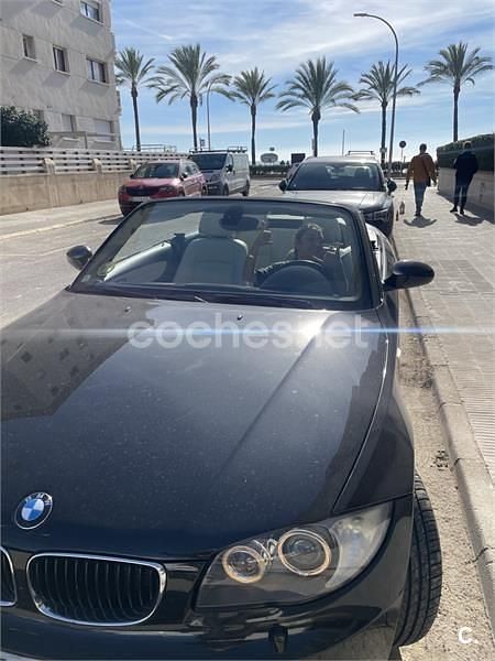 Usado BMW 120 Cabriolet 177 CV (130 kW) 2012 Negro Descapotable