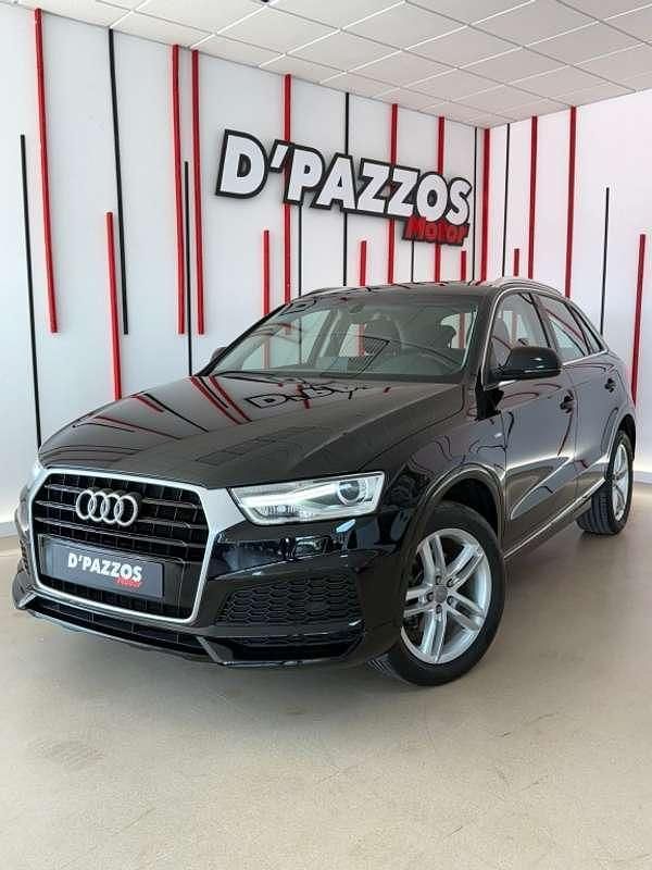 Negro Usado 2017 Audi Q3 Sport SUV | 22.999 € (Caro) - Imagen 1/4