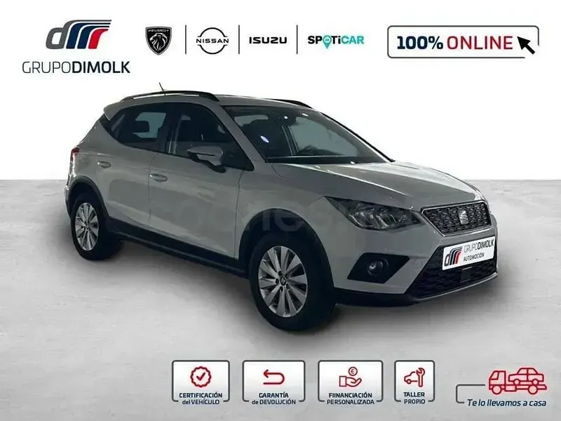 Usado Seat Arona Reference 95 CV (69 kW) 2019 Blanco SUV