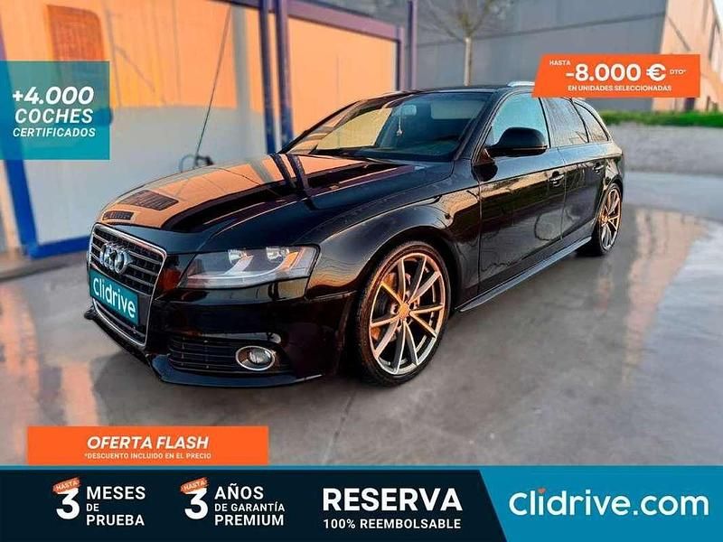 Usado Audi A4 Premium 140 CV (102 kW) 2008 Negro Familiar