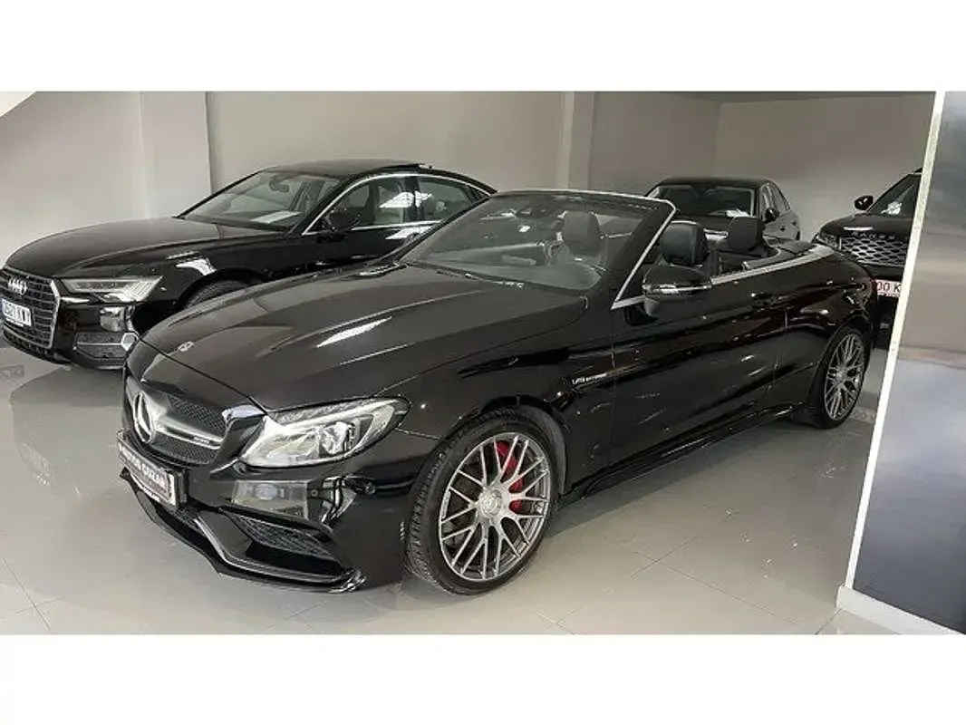 Usado Mercedes C63 AMG AMG 510 CV (375 kW) 2017 Negro Descapotable