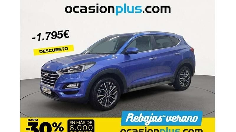 Azul Usado 2019 Hyundai Tucson SUV | 17.182 € (Precio justo) - Imagen 1/4