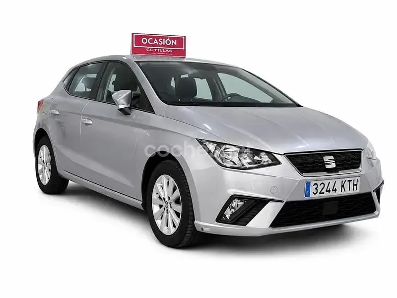 Usado Seat Ibiza Style 95 CV (69 kW) 2019 Gris / plata Utilitario