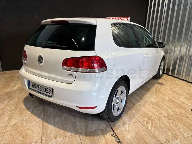 Usado VW Golf VI Highline 122 CV (89 kW) 2009 Blanco Utilitario