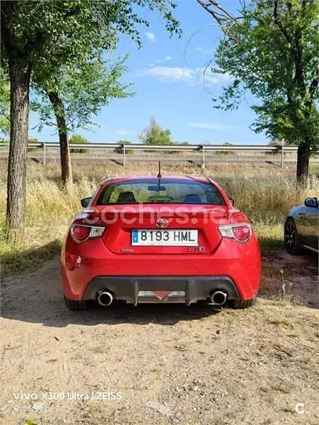 Usado Toyota GT86 GT 200 CV (147 kW) 2012 Rojo Coupe