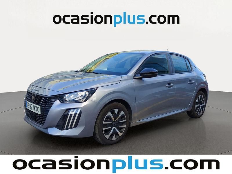 Gris Usado 2024 Peugeot 208 Style Utilitario | 14.446 € (Precio justo) - Imagen 1/4