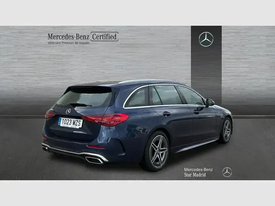 Usado Mercedes C200 163 CV (119 kW) 2024 Azul Familiar