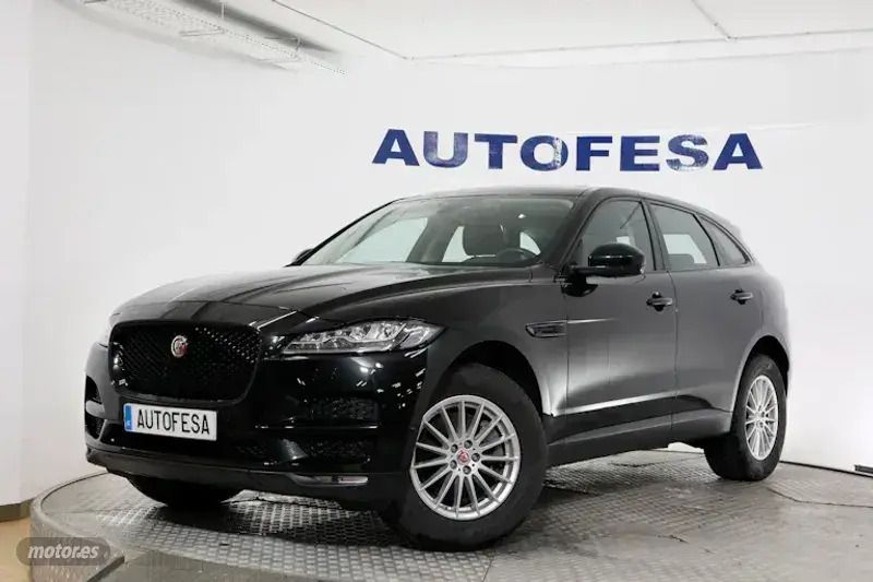Negro Usado 2019 Jaguar F-Pace Prestige SUV | 25.650 € (Precio justo) - Imagen 1/4