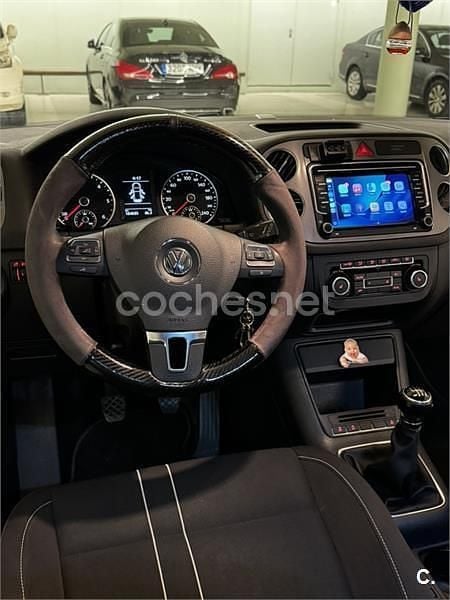 Usado VW Tiguan 140 CV (102 kW) 2011 Negro SUV