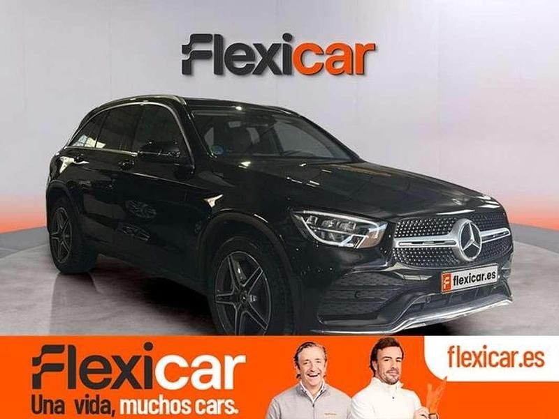 Usado Mercedes GLC200 197 CV (144 kW) 2021 Negro SUV