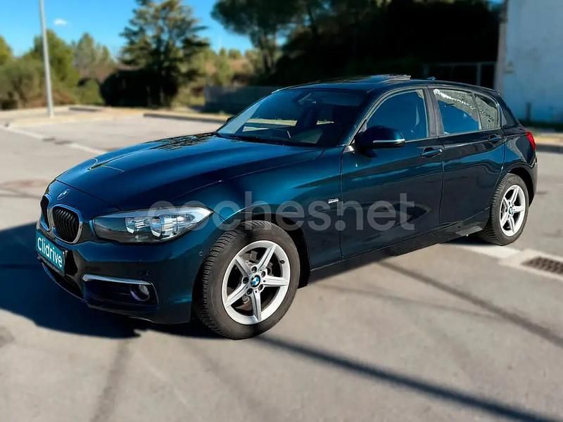 Usado BMW 116 109 CV (80 kW) 2016 Azul Utilitario