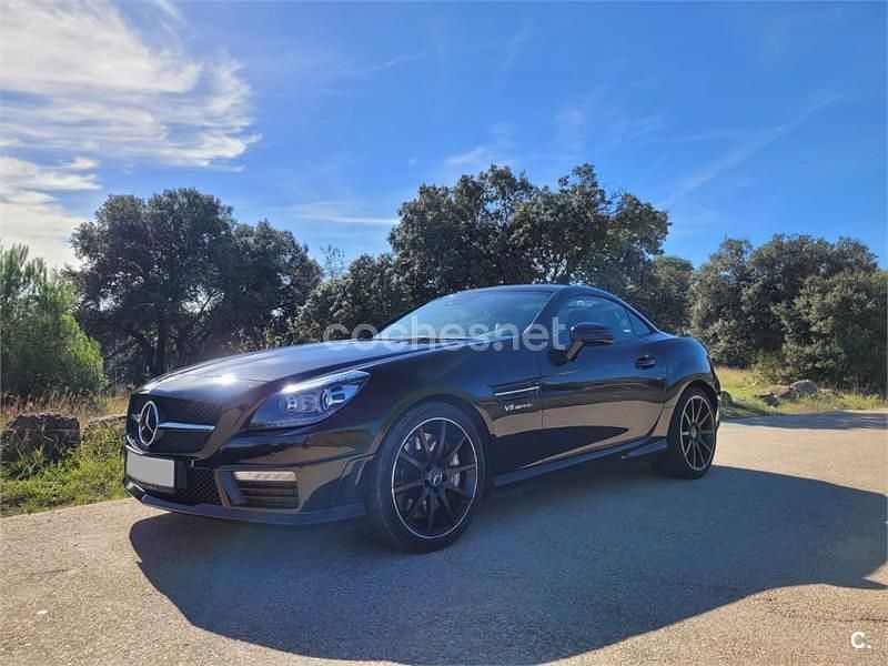 Negro Usado 2012 Mercedes SLK55 AMG AMG Descapotable | 39.200 € - Imagen 1/4