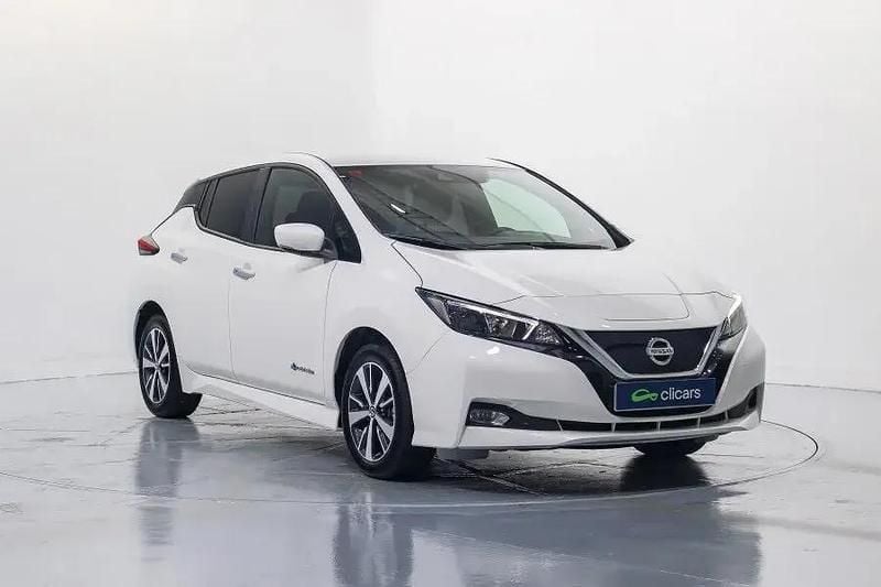 Usado Nissan Leaf Acenta 110 kW (150 HP) 2019 Branco Citadino