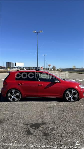 Usado VW Golf VI GTI 210 CV (154 kW) 2010 Rojo Utilitario