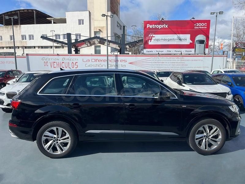 Usado Audi Q7 S-Line 381 CV (280 kW) 2021 Negro SUV
