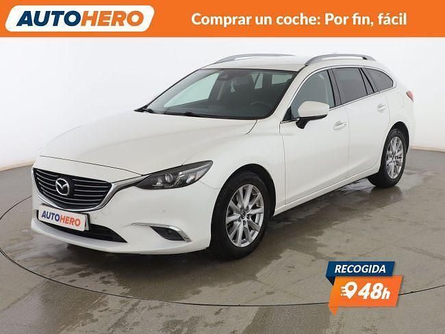 Usado Mazda 6 Style 145 CV (106 kW) 2017 Blanco Familiar