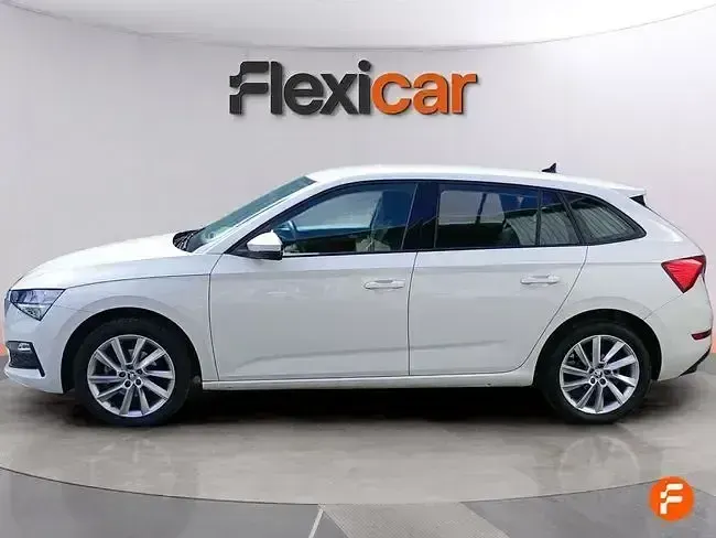Brugt Skoda Scala Ambition 110 HK (80 kW) 2023 Hvid Hatchback