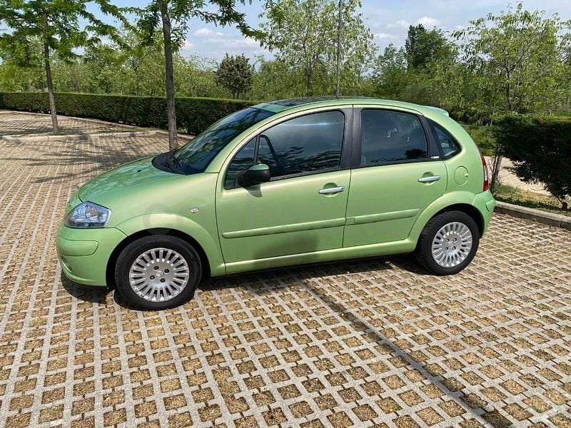 Brugt Citroën C3 Exclusive 70 HK (51 kW) 2007 Grøn Sedan