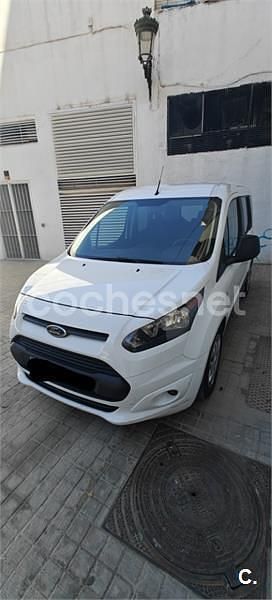 Blanco Usado 2016 Ford Transit Trend Familiar | 9900 € (Precio justo) - Imagen 1/4