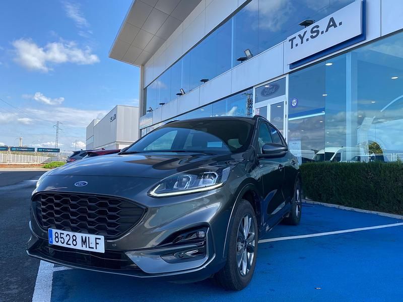 Gris Usado 2023 Ford Kuga ST-Line SUV | 28.995 € (Precio justo) - Imagen 1/4