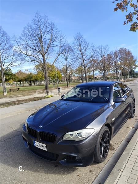 Usado BMW 520 Efficient Dynamics 184 CV (135 kW) 2013 Negro Berlina