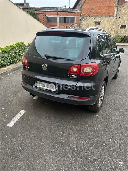 Usado VW Tiguan 110 CV (80 kW) 2010 Negro SUV