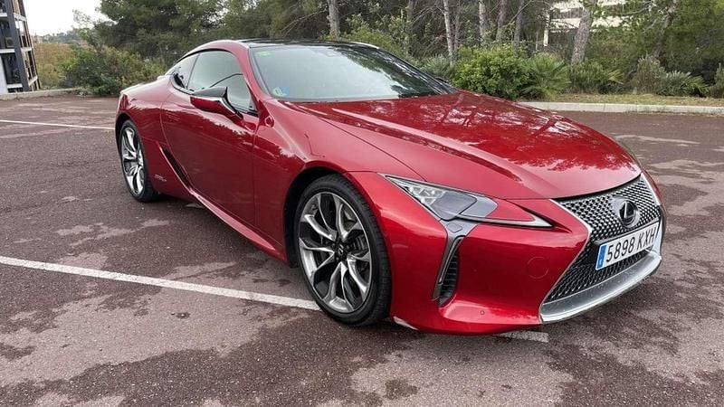 Burdeos Usado 2019 Lexus LC 500 Sport Line Coupe | 59.500 € - Imagen 1/4