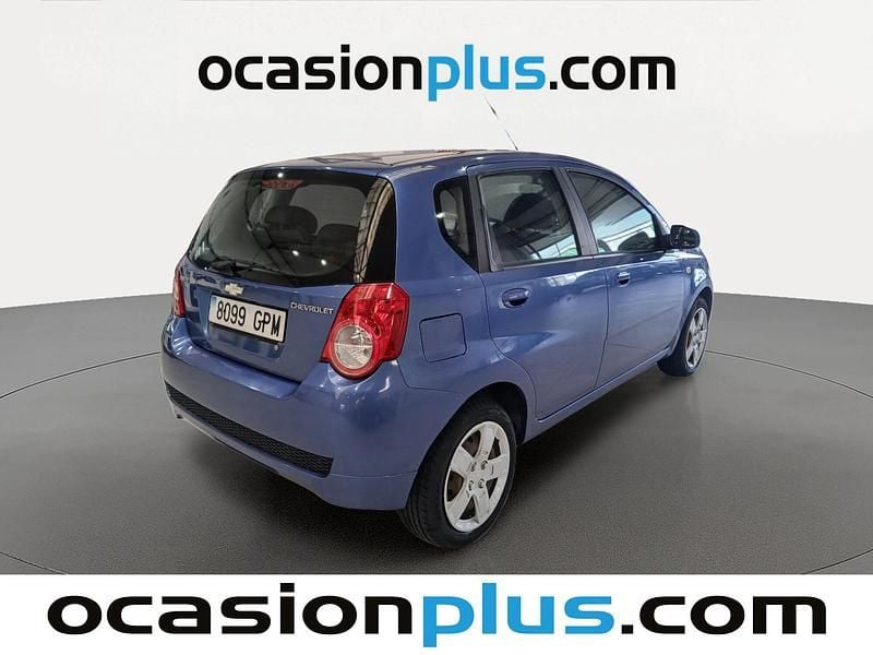 Usado Chevrolet Aveo LS 101 CV (74 kW) 2009 Azul Utilitario