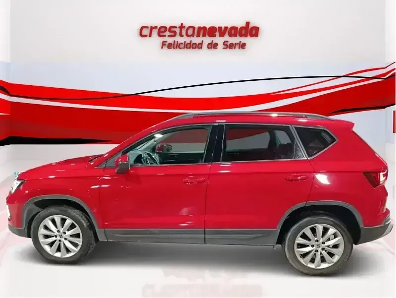 Usado Seat Ateca Style 150 CV (110 kW) 2021 Rojo SUV