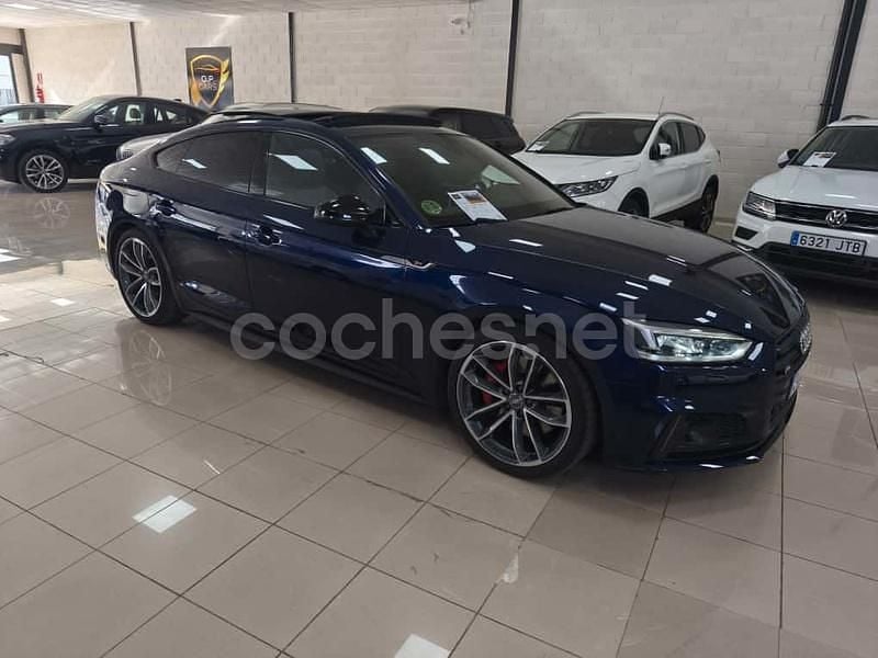 Gris / plata Usado 2018 Audi A5 Sportback Utilitario | 39.900 € (Precio justo) - Imagen 1/4
