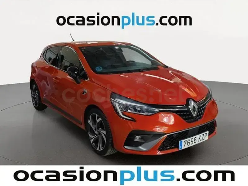 Usado Renault Clio IV RS Line 100 CV (73 kW) 2019 Naranja Berlina