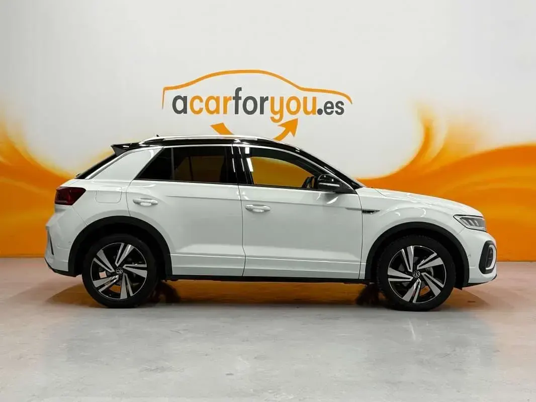 Usado VW T-Roc R-line 150 CV (110 kW) 2023 Blanco SUV