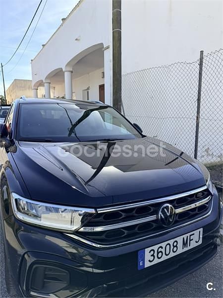 Usado VW T-Roc R-line 150 CV (110 kW) 2023 Negro SUV