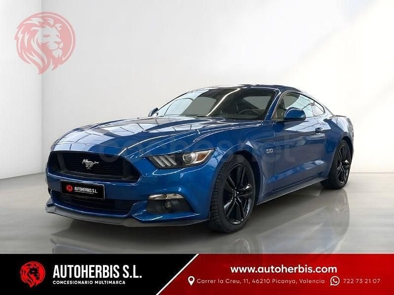 Usado Ford Mustang GT 418 CV (307 kW) 2017 Azul Coupe